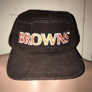 Vintage 80’s Browns Corduroy New Era Hat